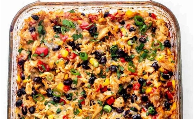 Protein Burrito Casserole