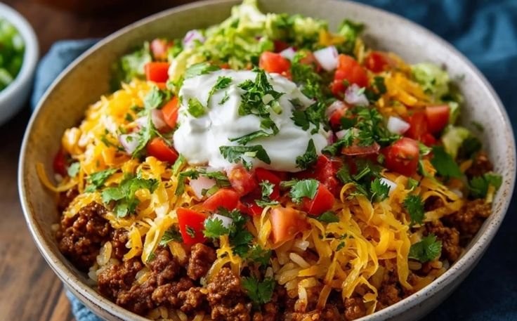 Taco Rice Bowl