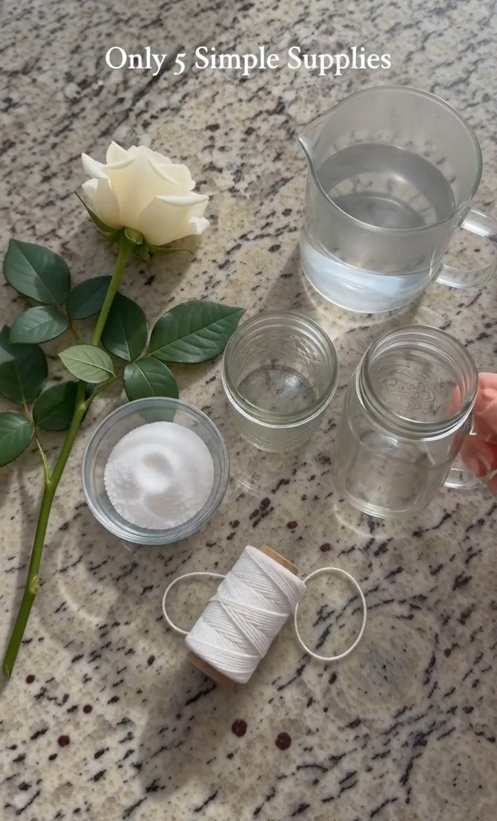 Kristallhochzeitsrose verwandelt eine schöne Rose in ein funkelndes Andenken voller zeitloser Eleganz ✨ Speichere dieses Projekt!