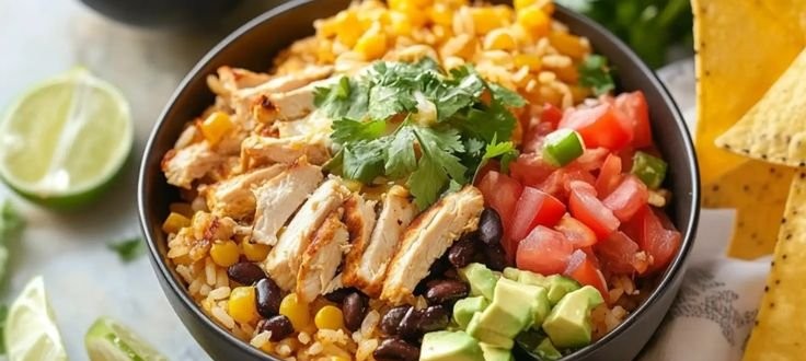 Southwest Chicken Rice Bowls