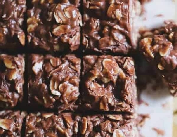 Healthy No Bake Chocolate Granola Bars