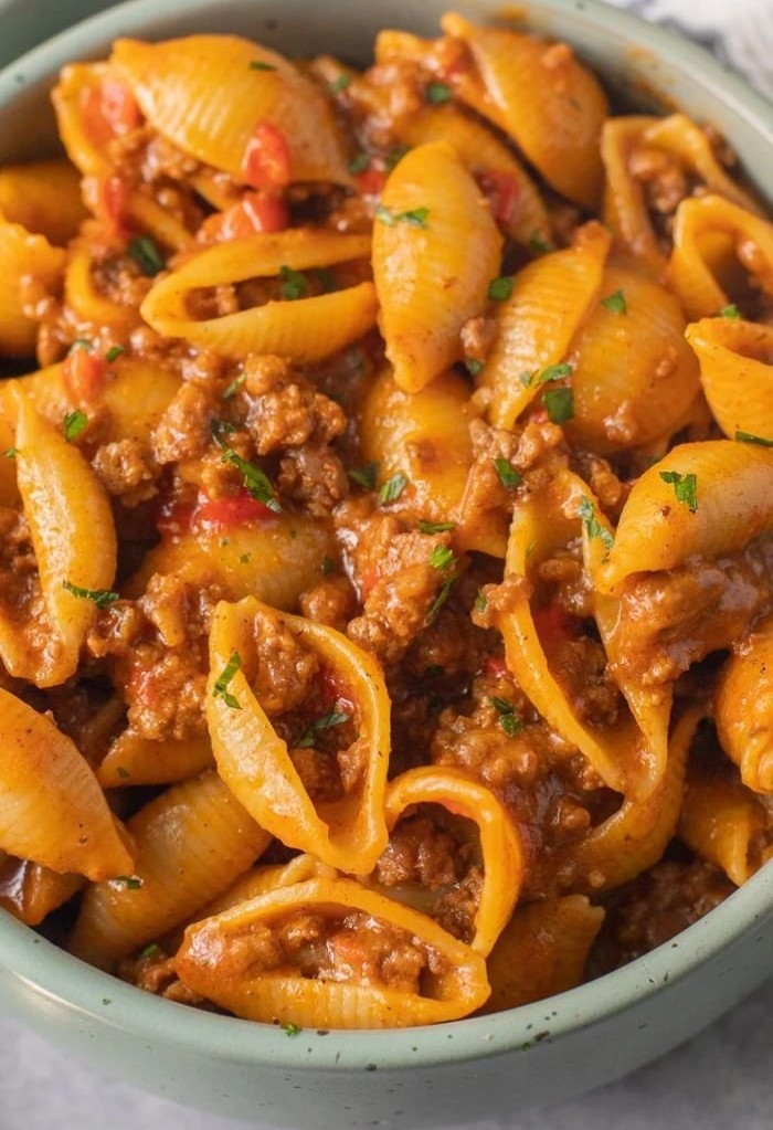 High Protein Taco Pasta