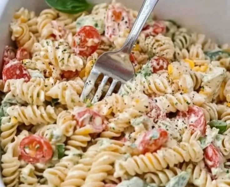 Creamy Italian Pasta Salad