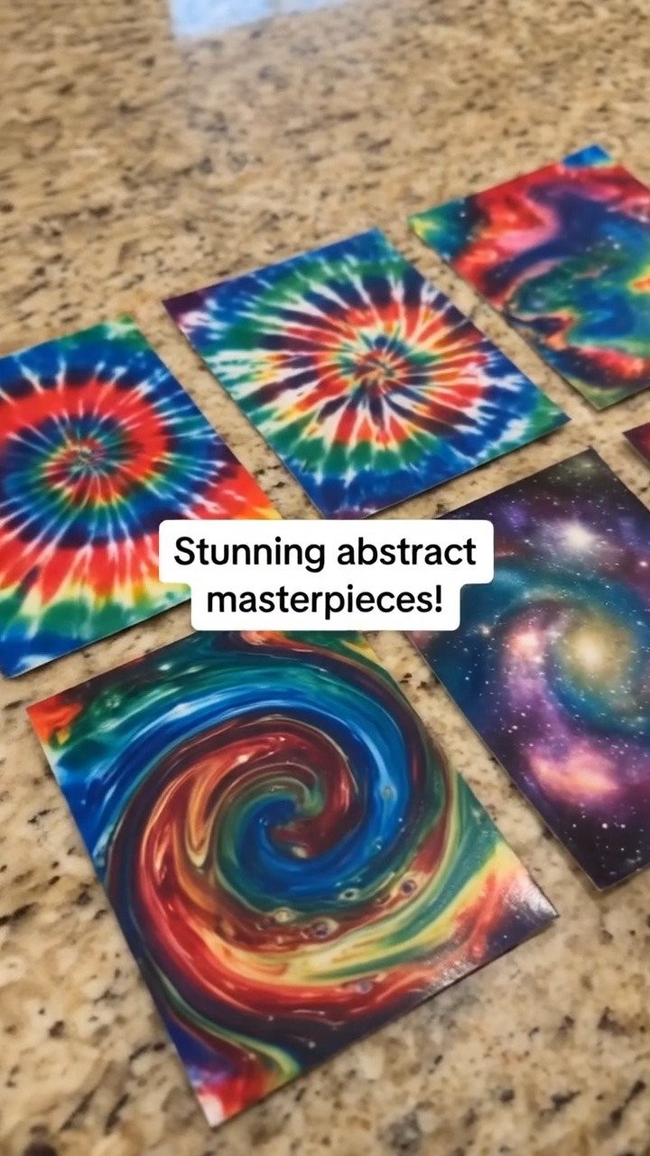 Wissenschaft trifft Kunst durch bunte Experimente, die einfache Materialien in erstaunliche kreative Meisterwerke verwandeln ✨ Speichern Sie dieses Projekt!
