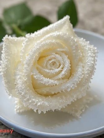 Einfache Anleitung zur Herstellung einer Kristallhochzeitsrose zu Hause ❤️