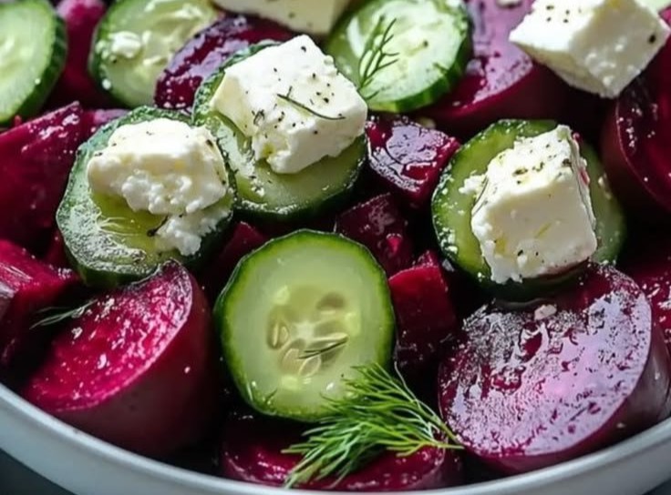 Healthy Beet Feta Salad