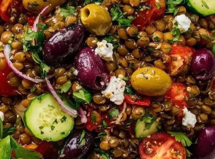 Mediterranean Lentil Salad