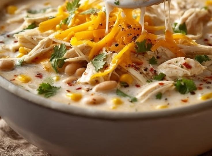 Flavorful White Chicken Chili