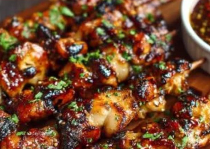 Grilled Chicken Skewers