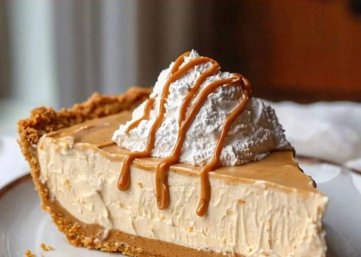 No Bake Peanut Butter Pie