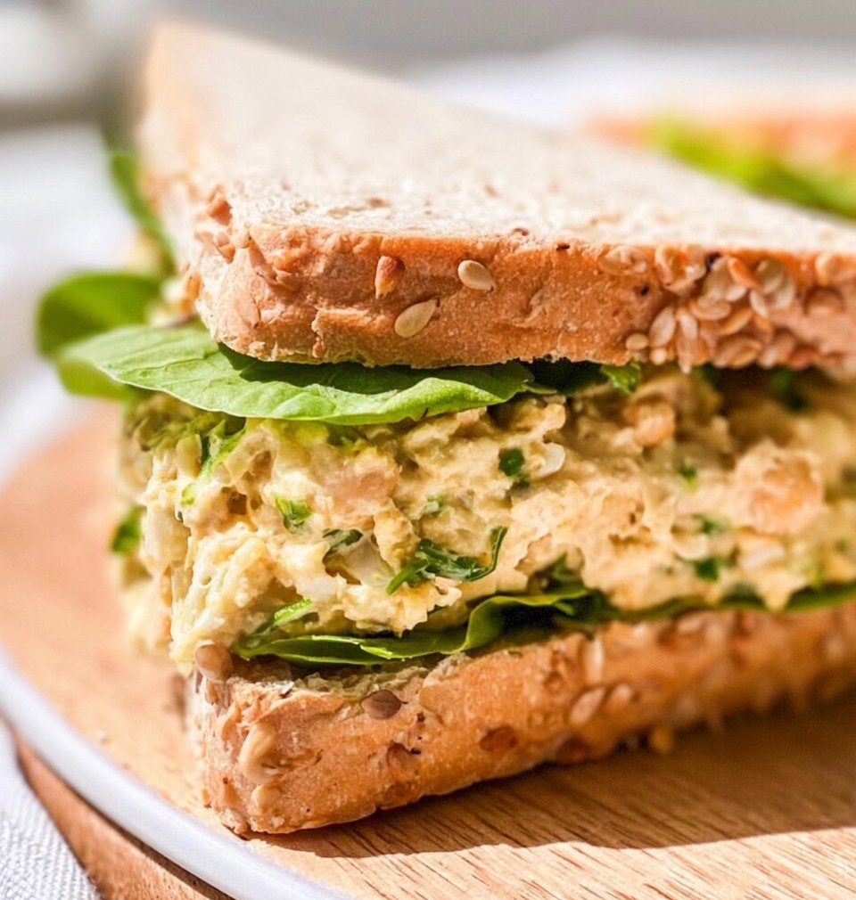 Chickpea Salad Sandwich