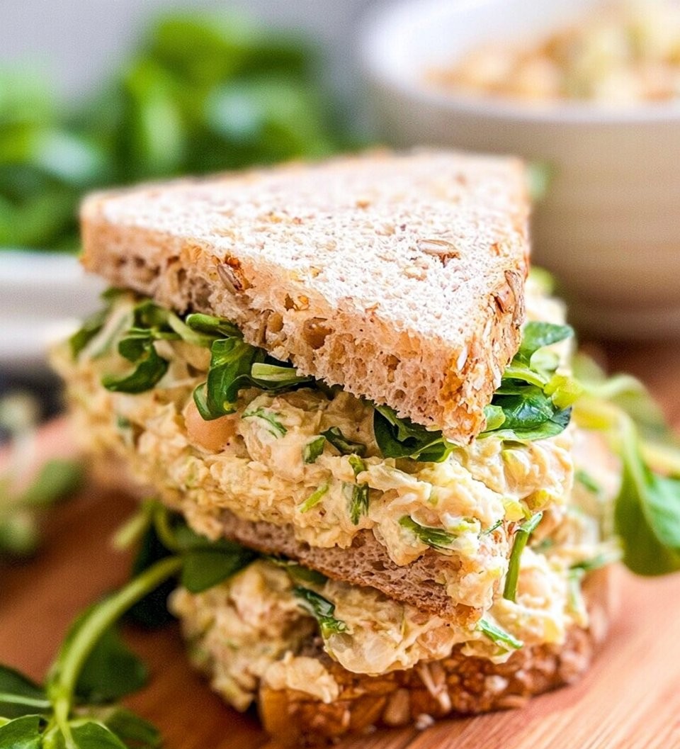 Chickpea Salad Sandwich