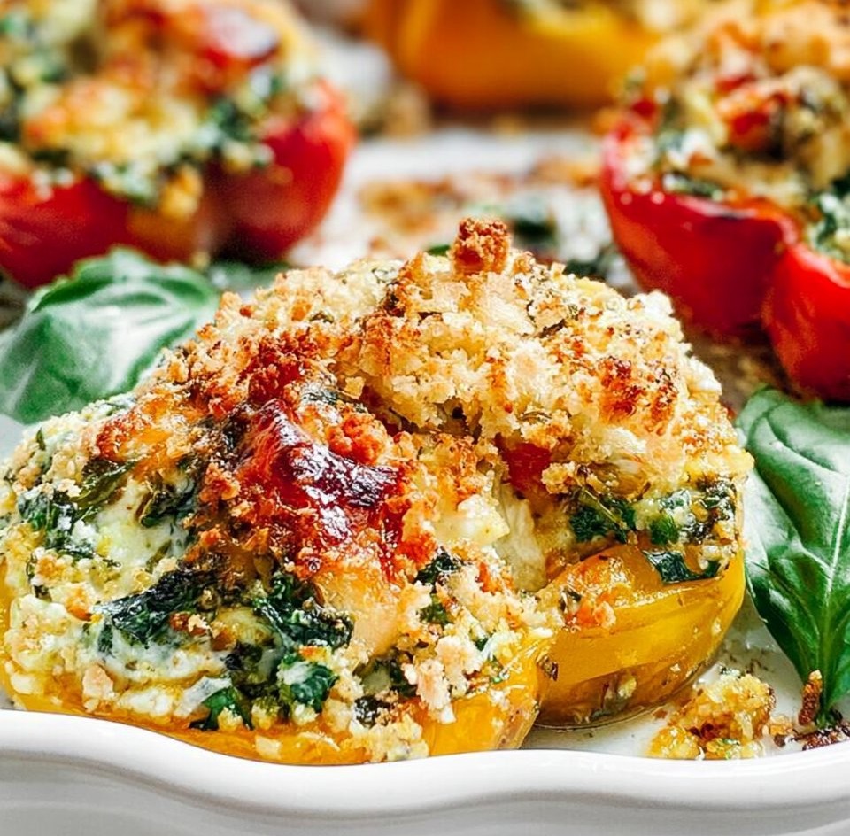 Ricotta Stuffed Peppers