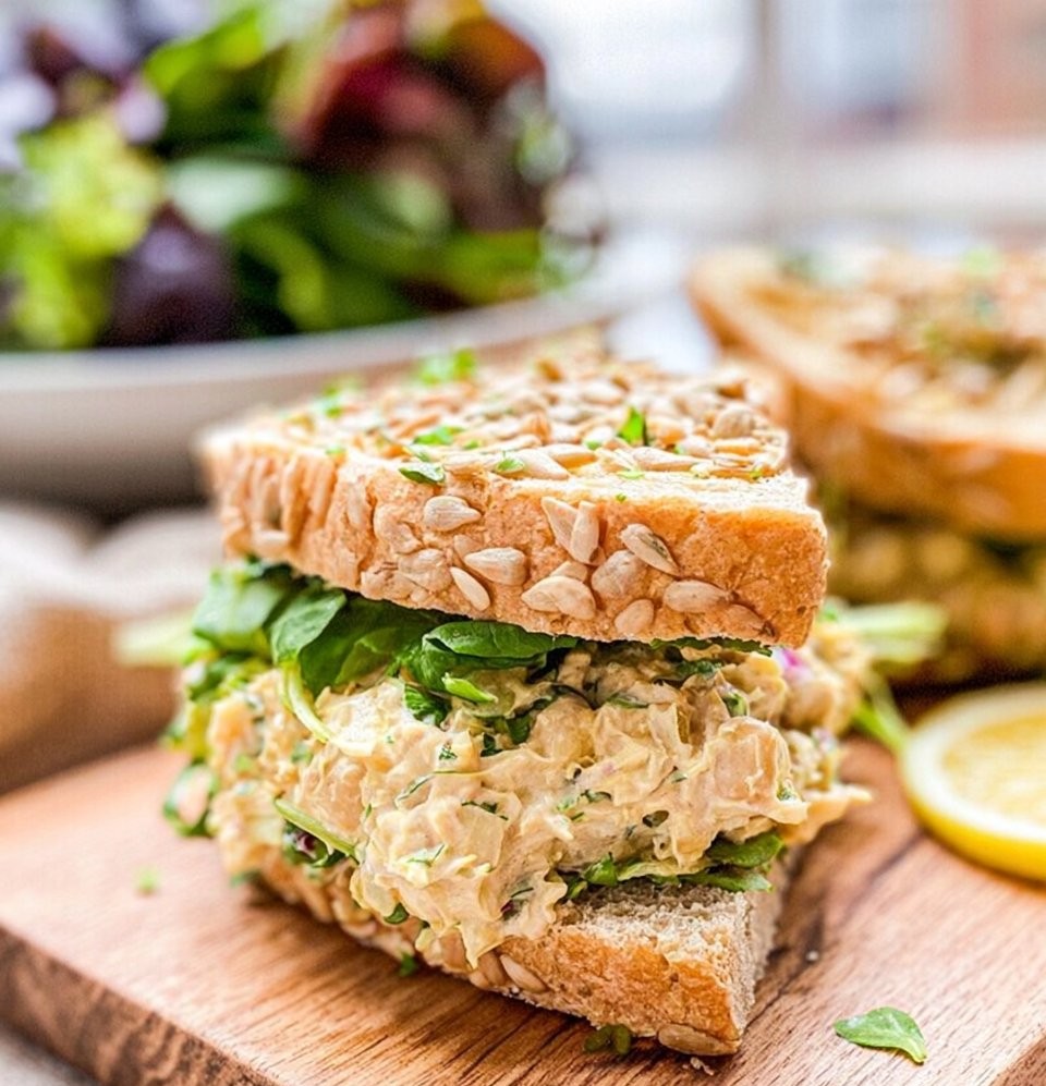 Chickpea Salad Sandwich