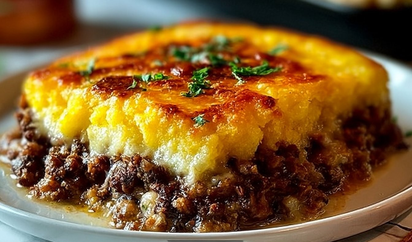 Cowboy Cornbread Casserole