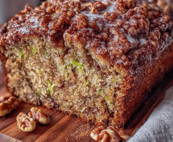 Banana Zucchini Bread 2 Banana Zucchini Bread