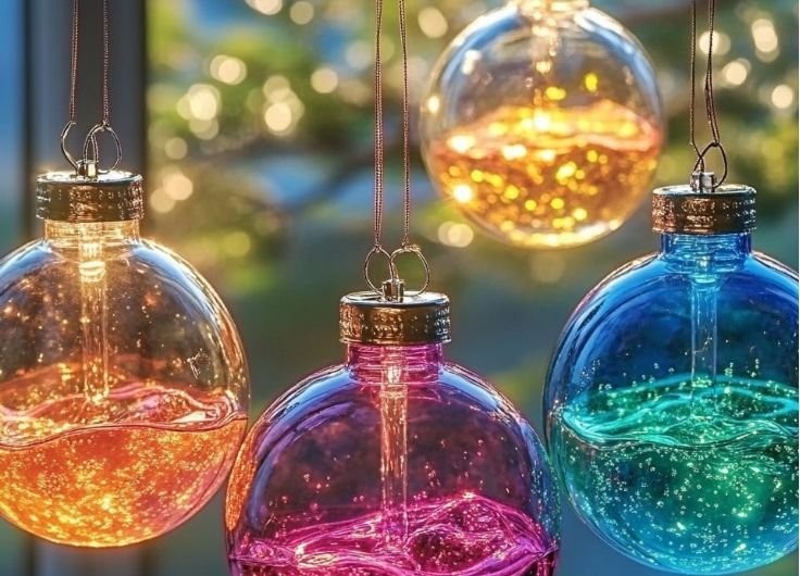Lava Lamp Style Suncatchers