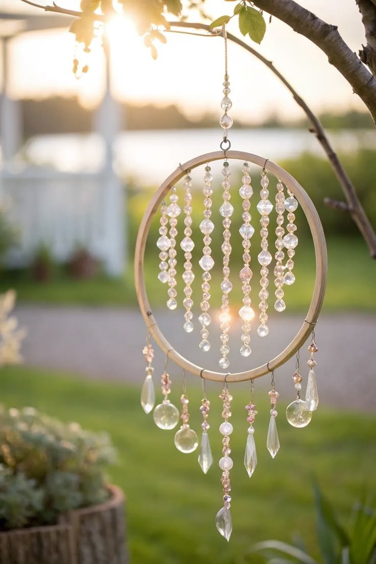 15+ Creative DIY Suncatchers with Glass Beads