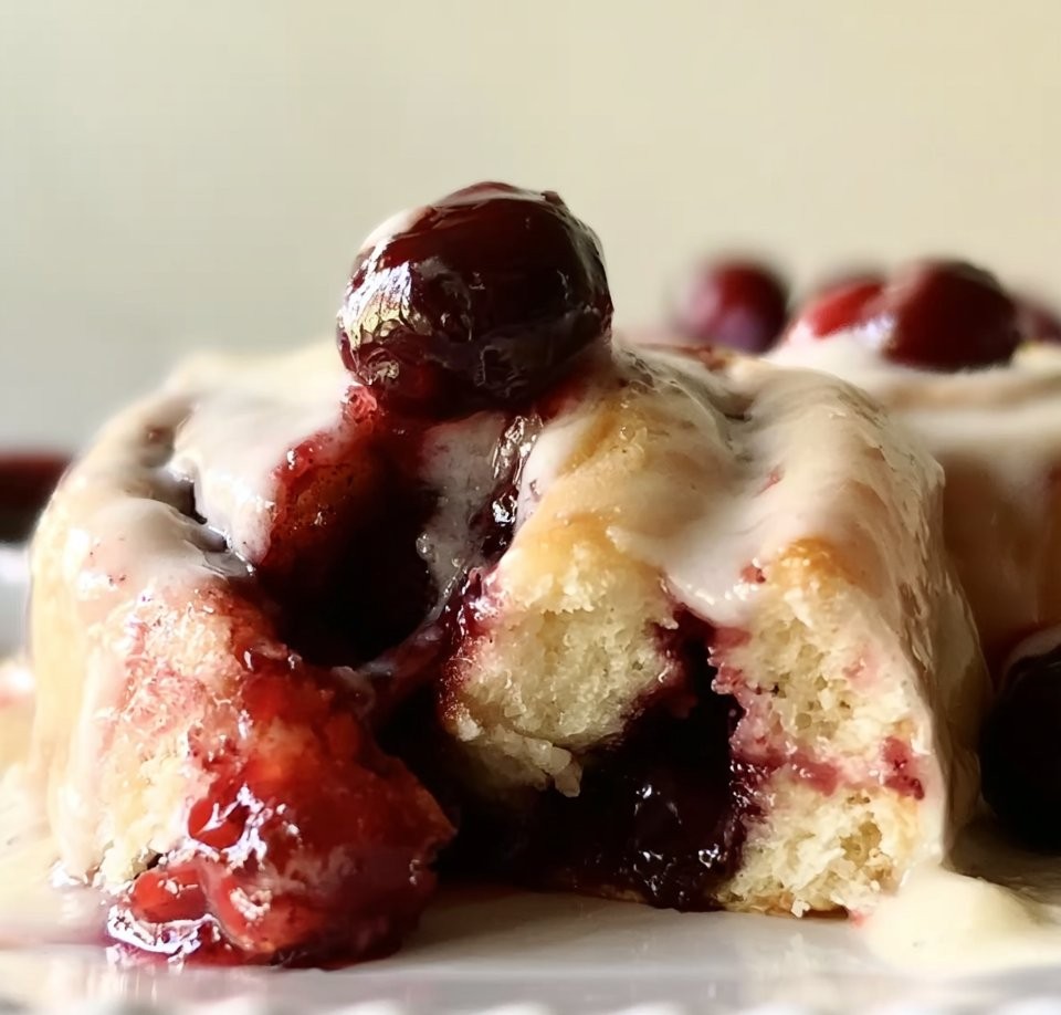 Cherry Cinnamon Rolls