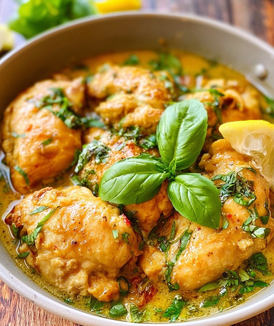 Lemon Basil Chicken