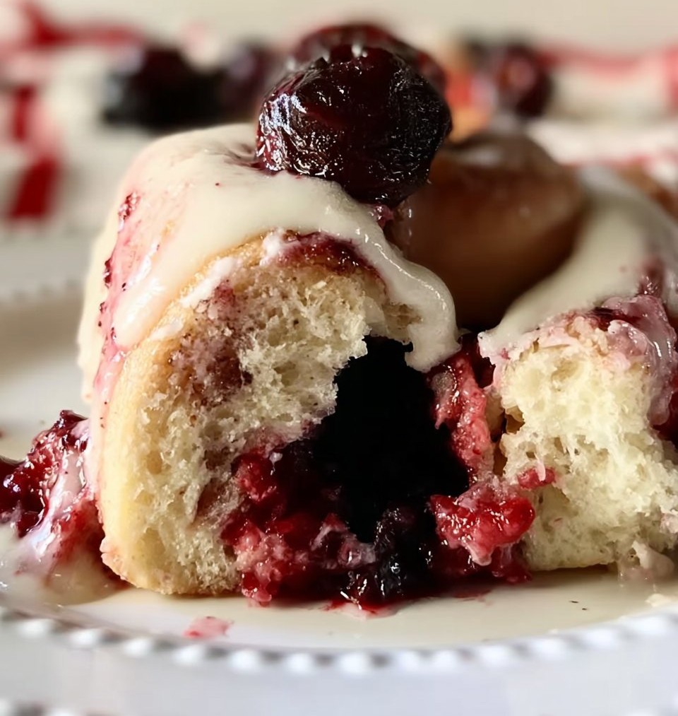 Cherry Cinnamon Rolls