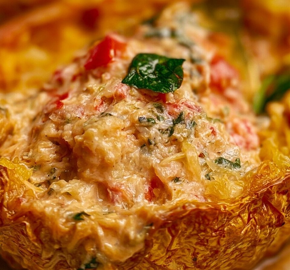 Boursin Spaghetti Squash
