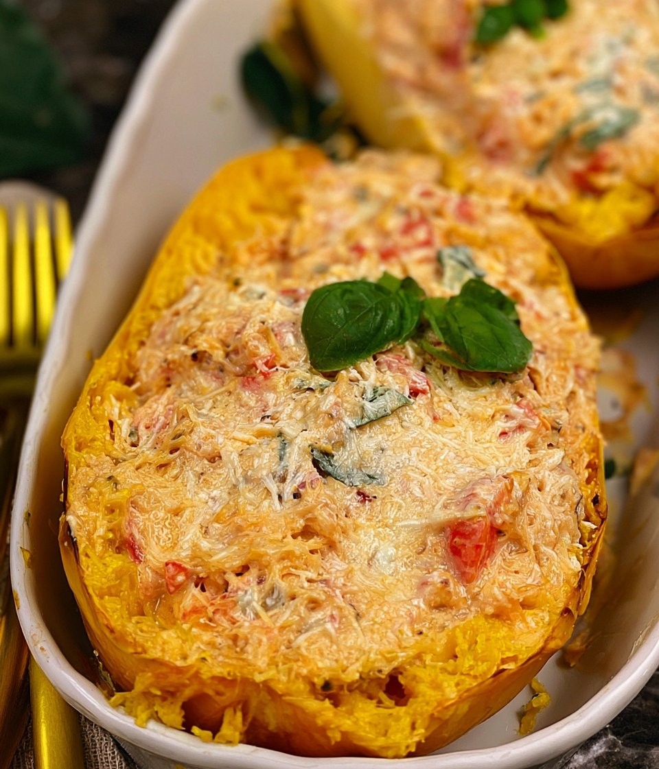 Boursin Spaghetti Squash