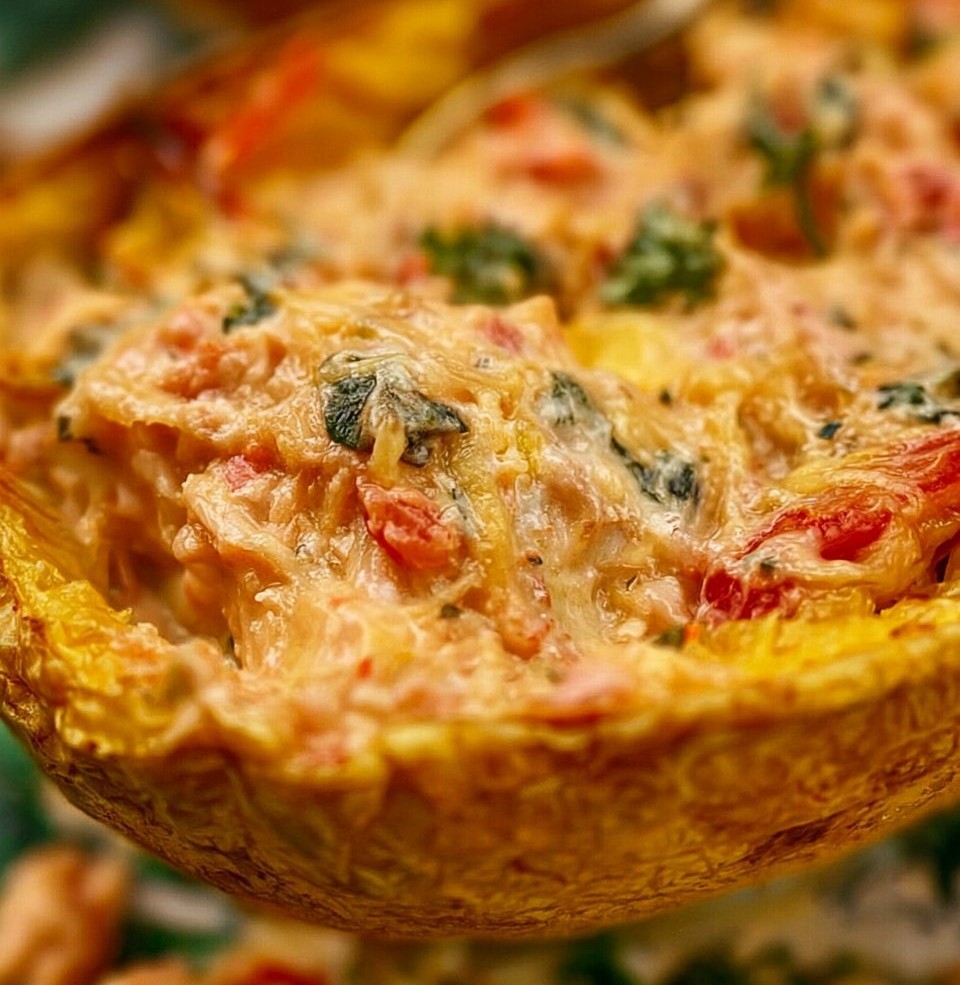 Boursin Spaghetti Squash