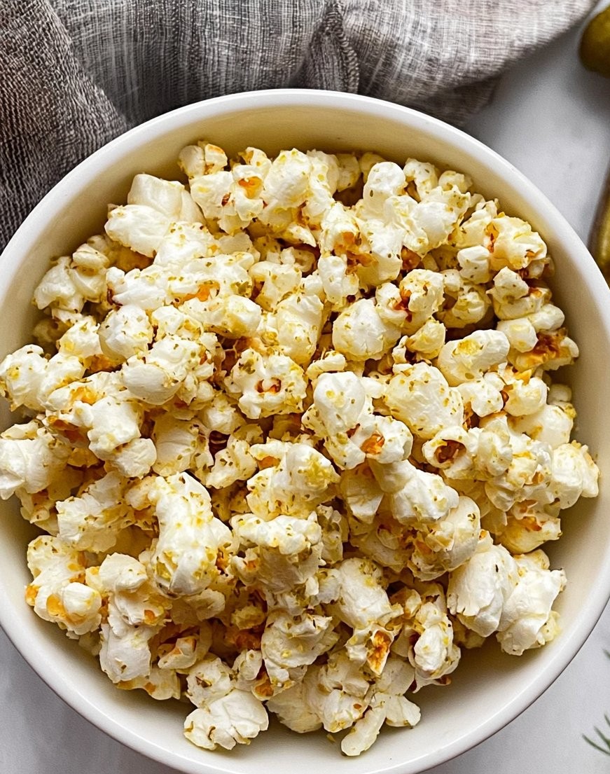 Dill Pickle Popcorn