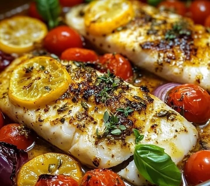 Mediterraner Ofenfisch