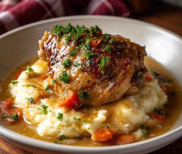 Chicken Thigh Osso Bucco