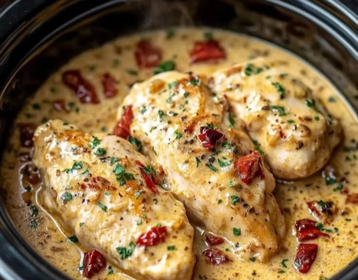 Creamy Crockpot Marry Me Chicken