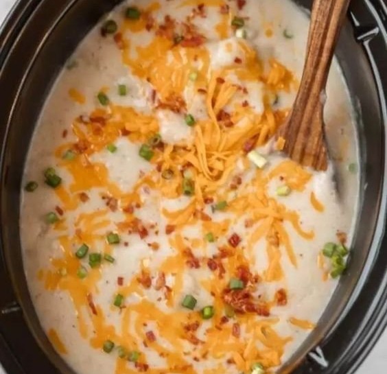Easy Crock Pot Potato Soup Recipe