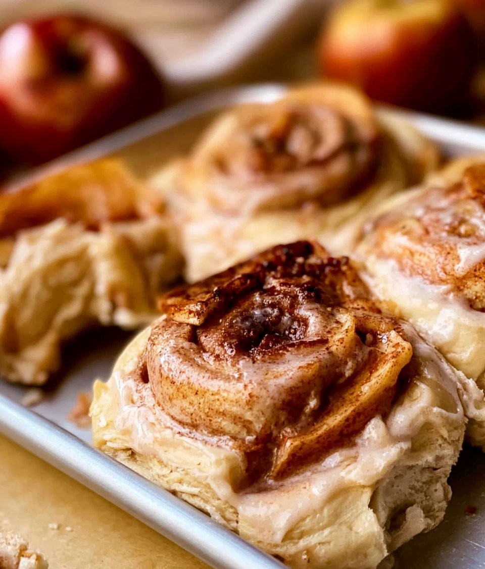 Apple Pie Cinnamon Rolls