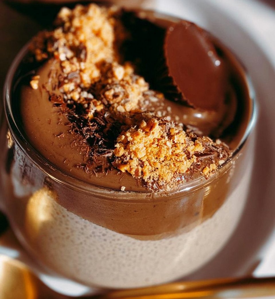 Peanut Butter Cup Chia Pudding