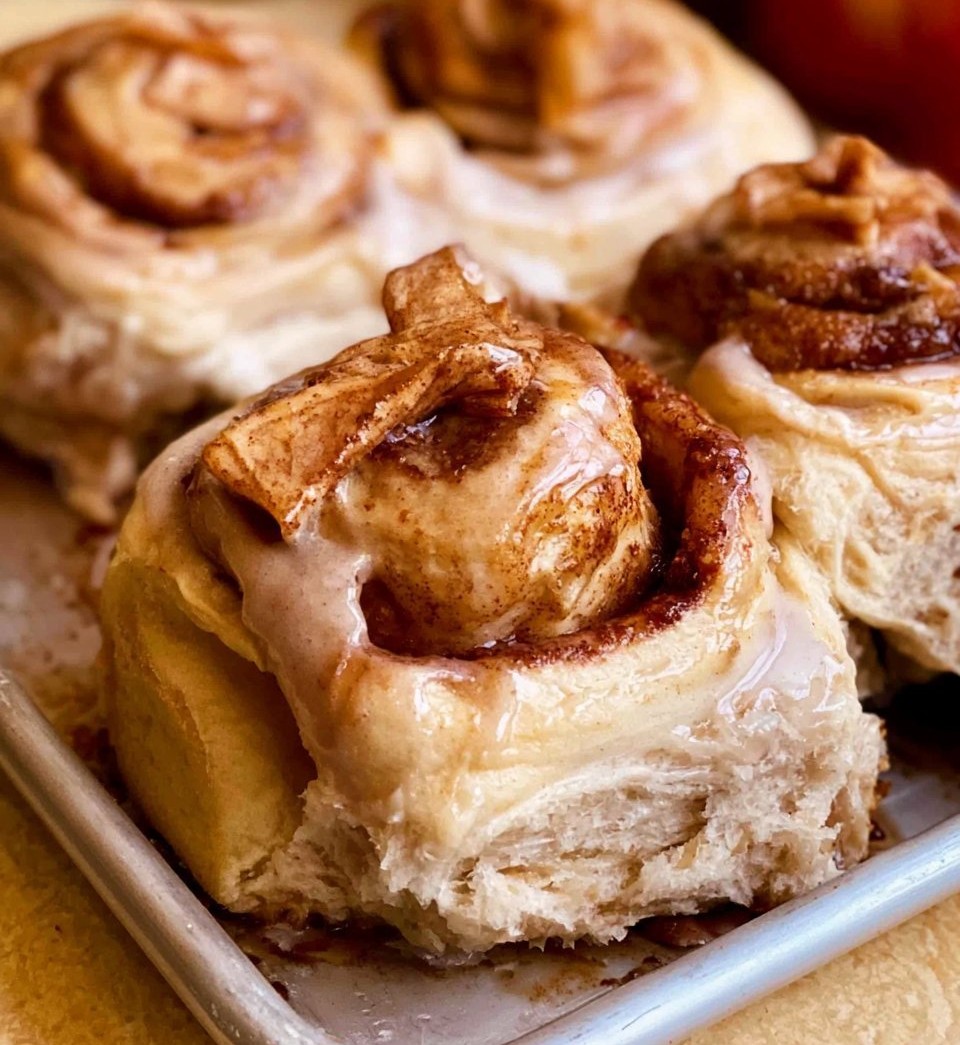 Apple Pie Cinnamon Rolls