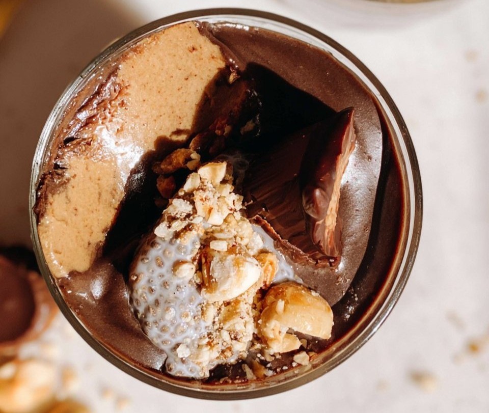 Peanut Butter Cup Chia Pudding