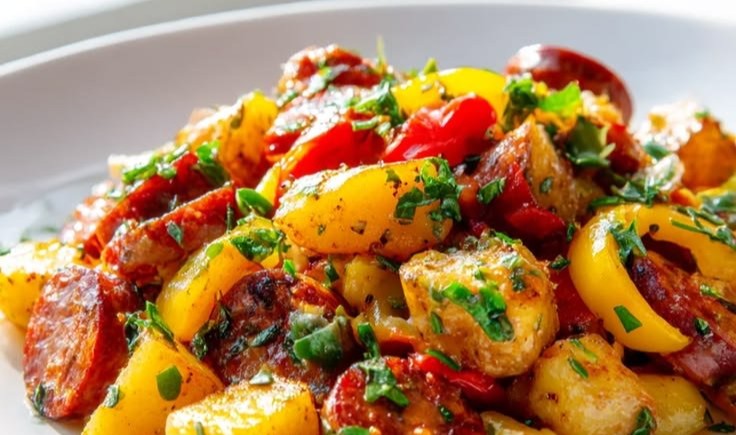 Smoked Beef Sausage Breakfast Hash: Your New Favorite!