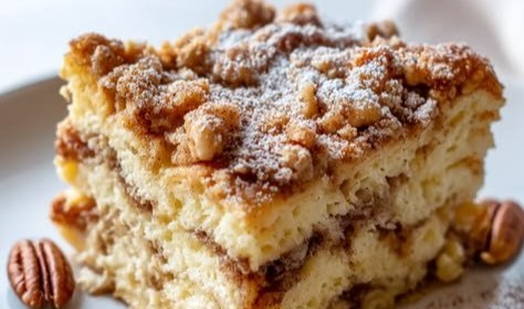 Cinnamon Roll Pancake Casserole