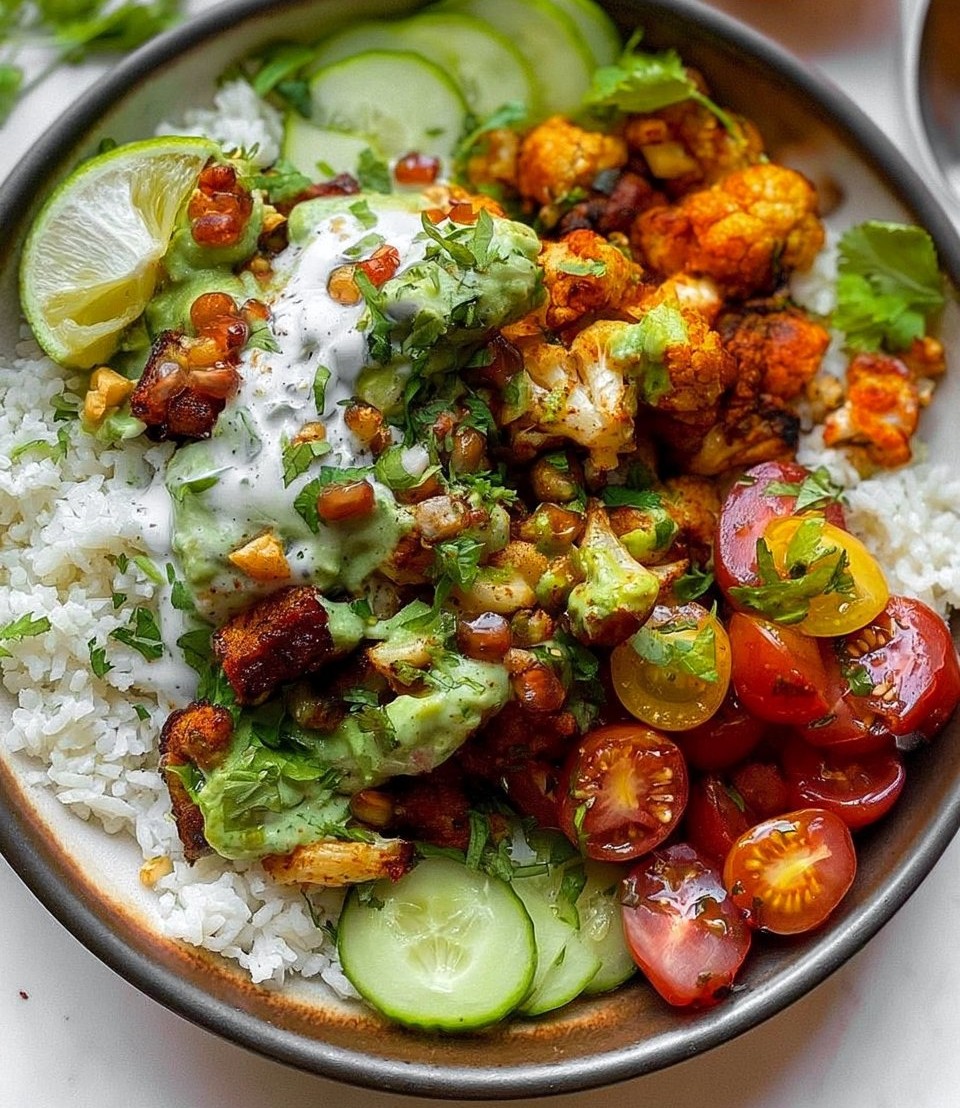 Cauliflower Shawarma Bowls
