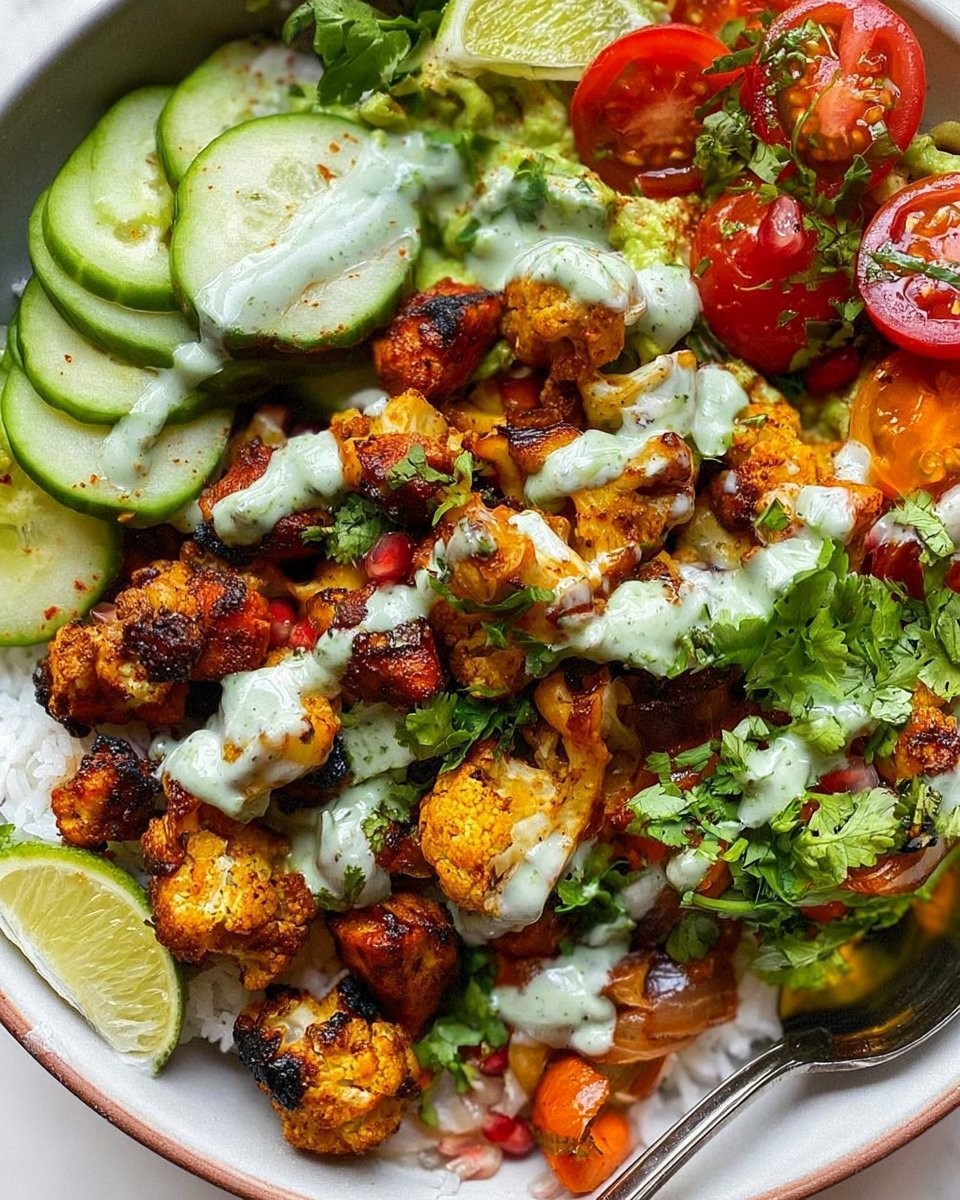 Cauliflower Shawarma Bowls