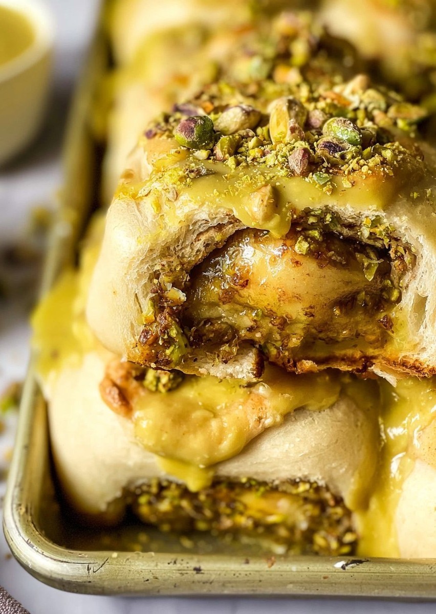 Pistachio Rolls