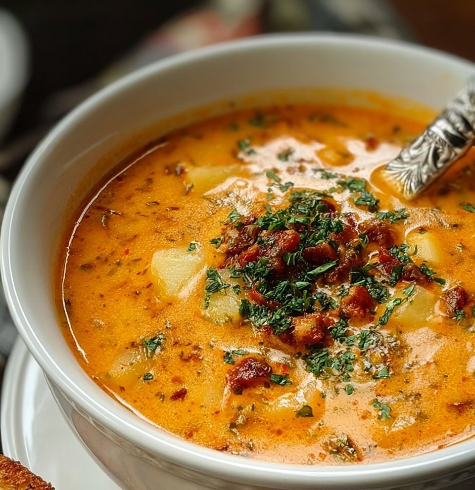 Chorizo Potato Soup
