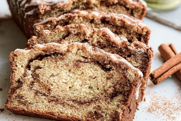 Moist Cinnamon Swirl Zucchini Bread Easy