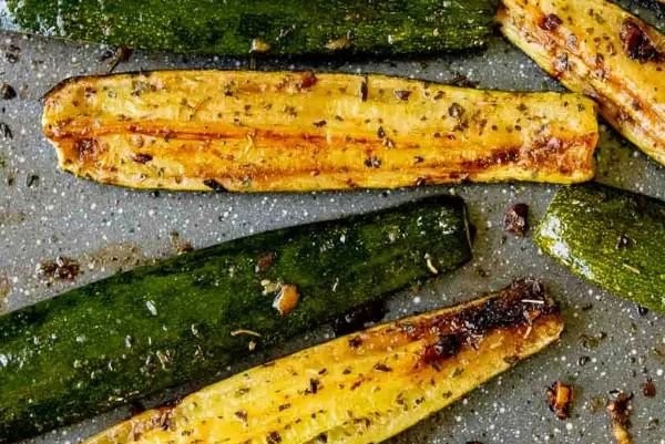 Roasted Zucchini Easy Weeknight Side Dish