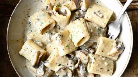 Mushroom Alfredo Pasta Easy Weeknight