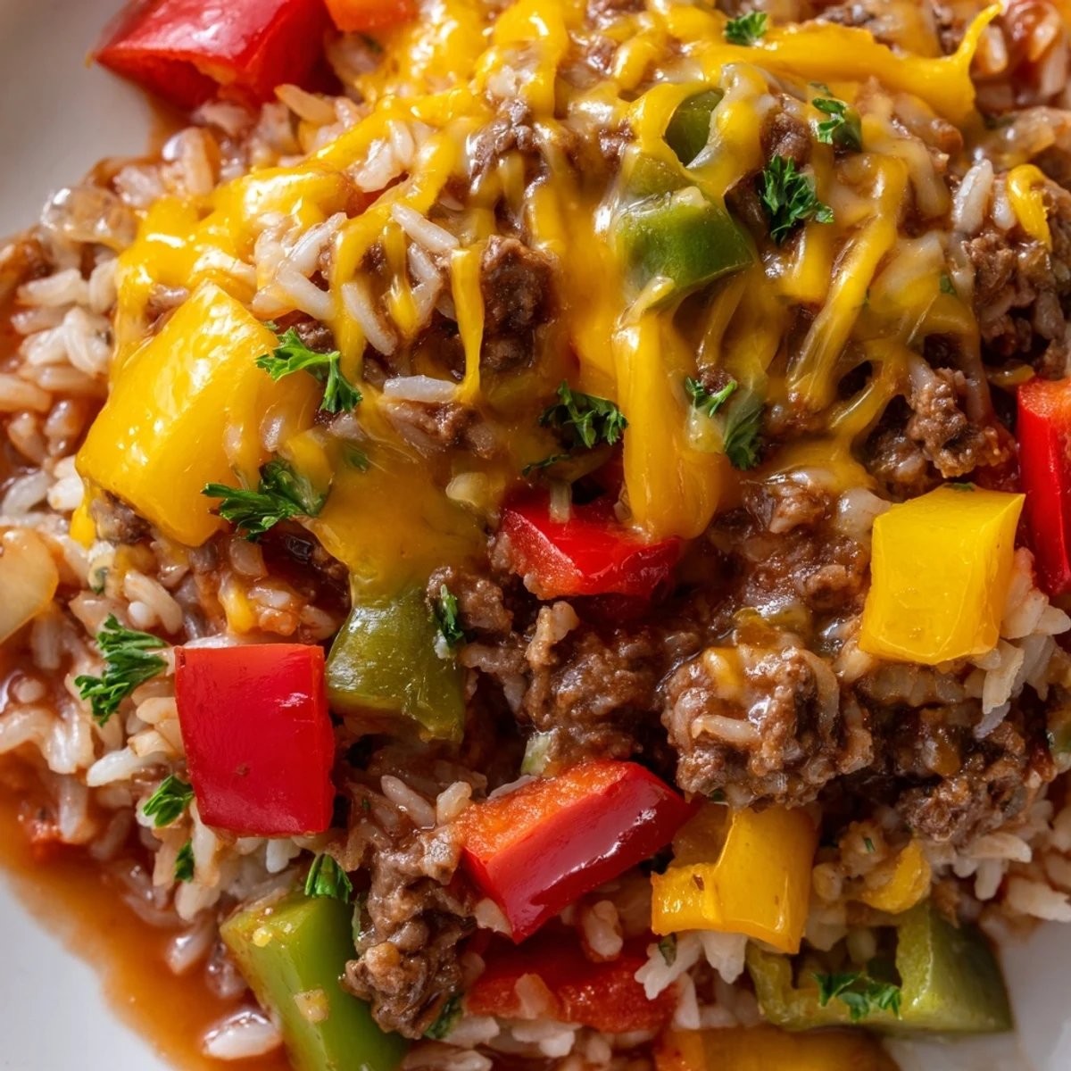 Unstuffed Pepper Skillet Quick Dinner