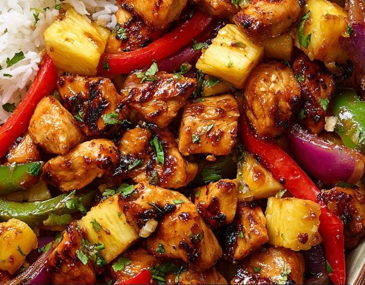 Hawaiian Chicken Sheet Pan Recipe