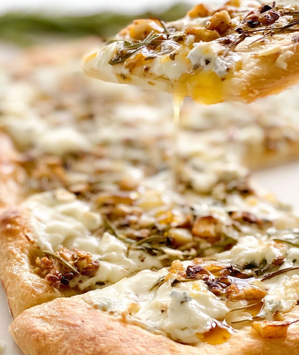 Honey Goat Cheese Pizza
