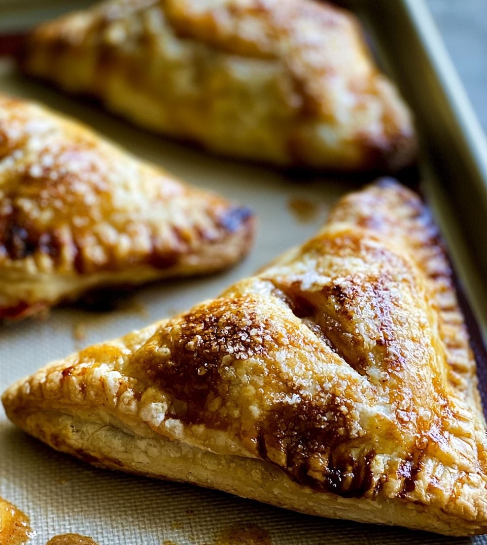 Butterscotch Pear Turnovers
